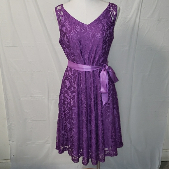 dressystar Dresses & Skirts - Dressystar Med Purple Dress XLarge
